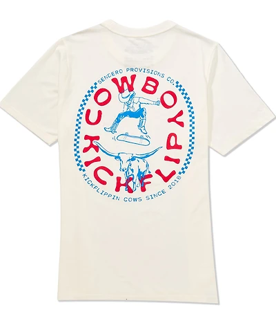 Sendero Provisions Co. Cowboy Kickflip Graphic Short Sleeve T-Shirt