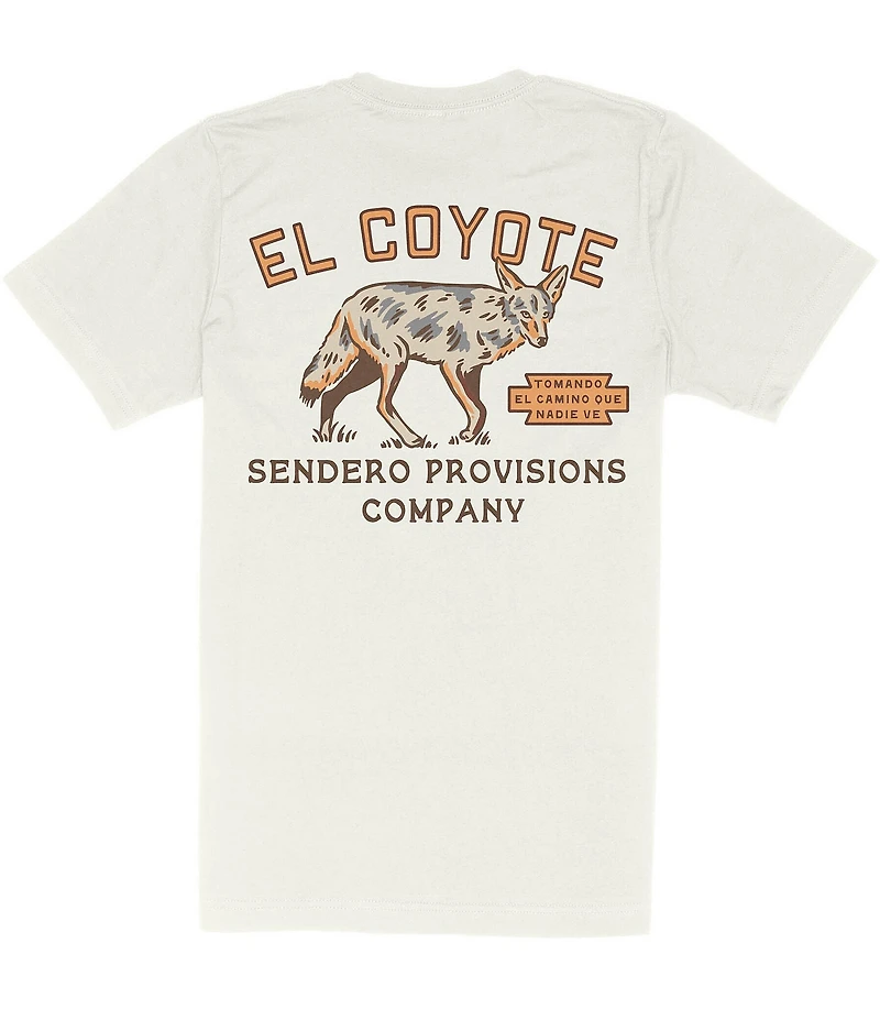 Sendero Provisions Co. Coyote Graphic Short Sleeve Graphic T-Shirt