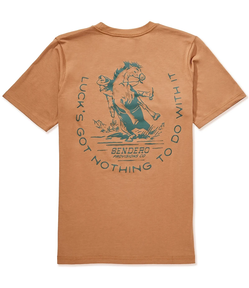 Sendero Provisions Co. No Luck Short Sleeve T-Shirt