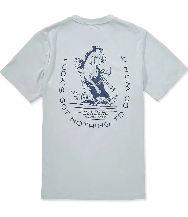 Sendero Provisions Co. No Luck Short Sleeve T-Shirt