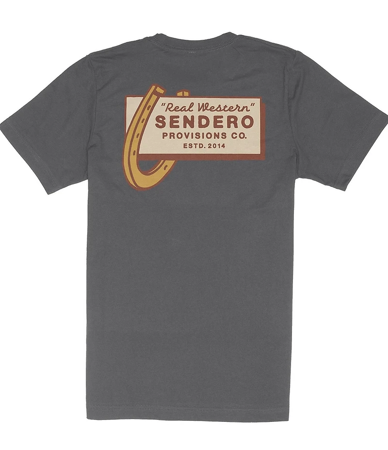 Sendero Provisions Co. Real Western Pocketed Short Sleeve T-Shirt