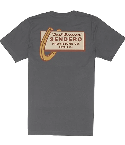 Sendero Provisions Co. Real Western Pocketed Short Sleeve T-Shirt