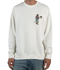 Sendero Provisions Co. Stick Cowboy Horse Fleece Sweatshirt