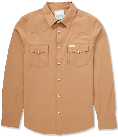 Sendero Provisions Co. Tailored Fit Performance Long Sleeve Western Shirt