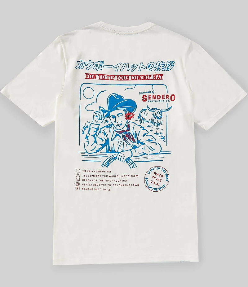 Sendero Provisions Co. Tip Your Hat Short Sleeve T-Shirt