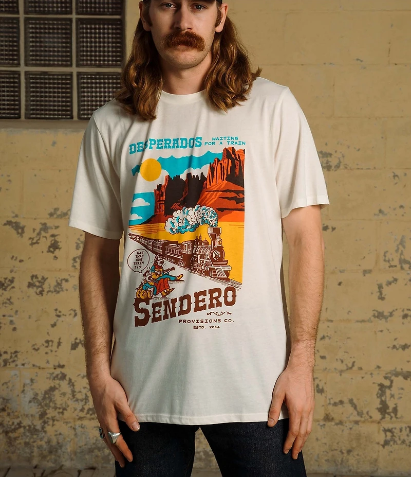 Sendero Provisions Co. Train Waitin' Short Sleeve T-Shirt