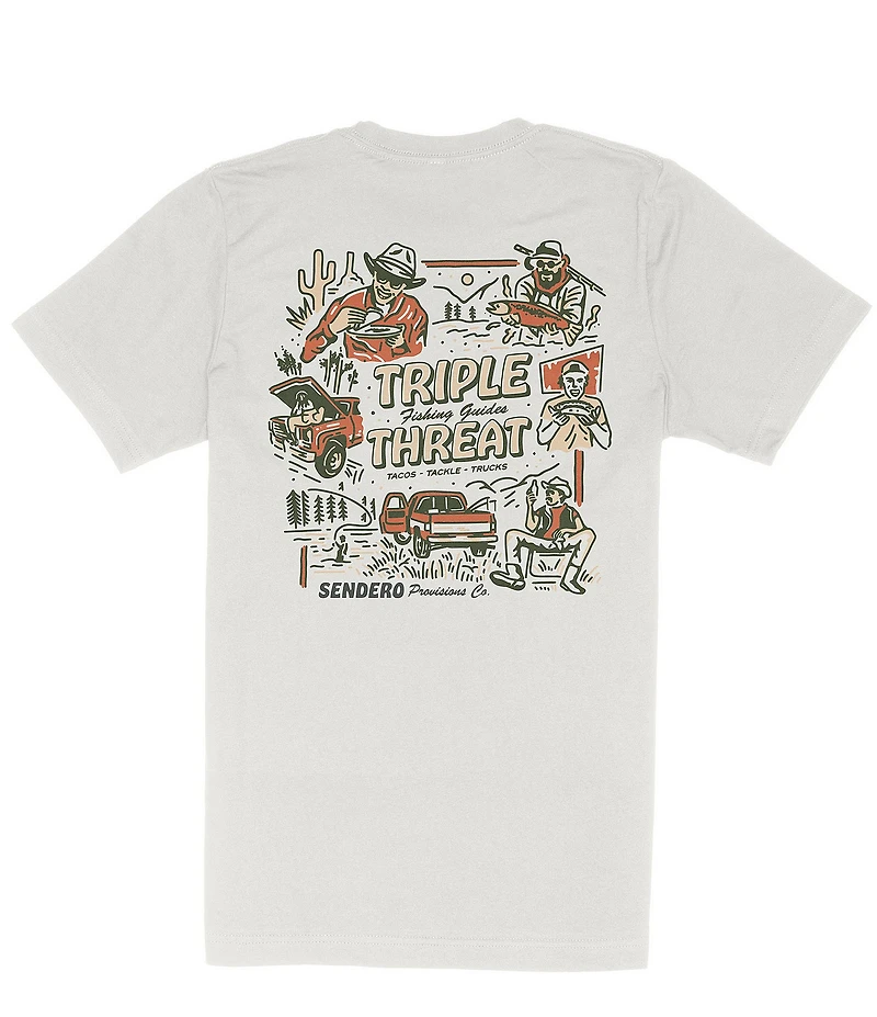 Sendero Provisions Co. Triple Threat Short Sleeve T-Shirt