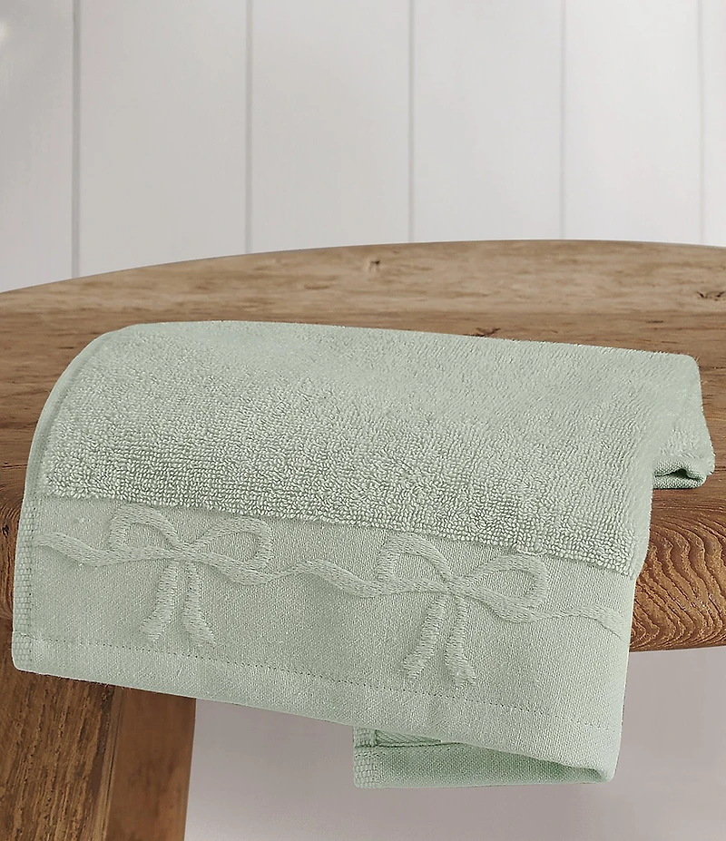 Shabby Chic Signature by Shabby Chic Bow Jacquard Bath Towels
