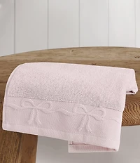 Shabby Chic Signature by Shabby Chic Bow Jacquard Bath Towels