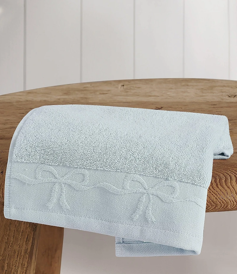 Shabby Chic Signature by Shabby Chic Bow Jacquard Bath Towels
