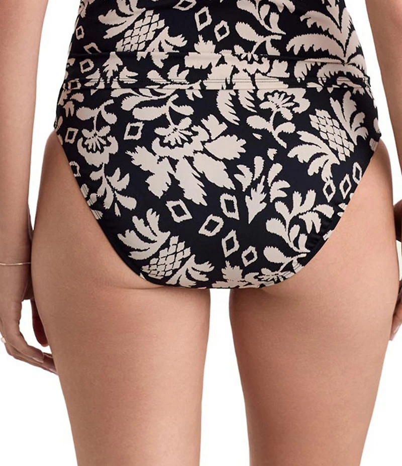Shape Solver Palm Royale Corey Pull-On Hipster Swim Bottom