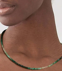 SHASHI Aisha Ombre Gemstone Collar Necklace