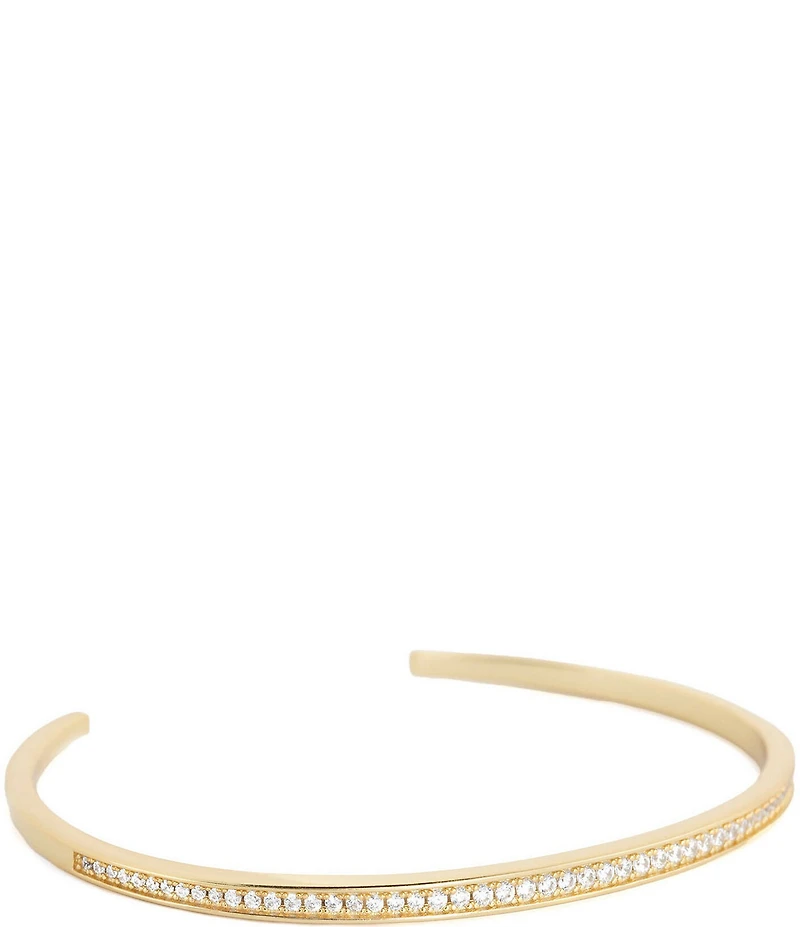 SHASHI Aura Crystal Bracelet Cuff Bracelet