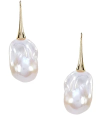 SHASHI Baroque Pearl Large Drop Earrings