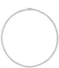SHASHI Bezel Crystal Tennis Collar Necklace