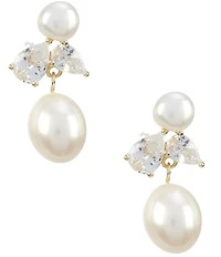 SHASHI Cecillia Freshwater Pearl Drop Earrings