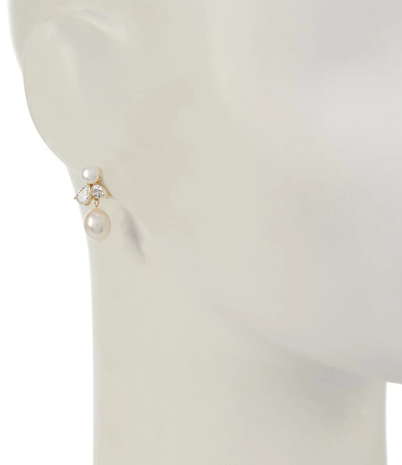 SHASHI Cecillia Freshwater Pearl Drop Earrings