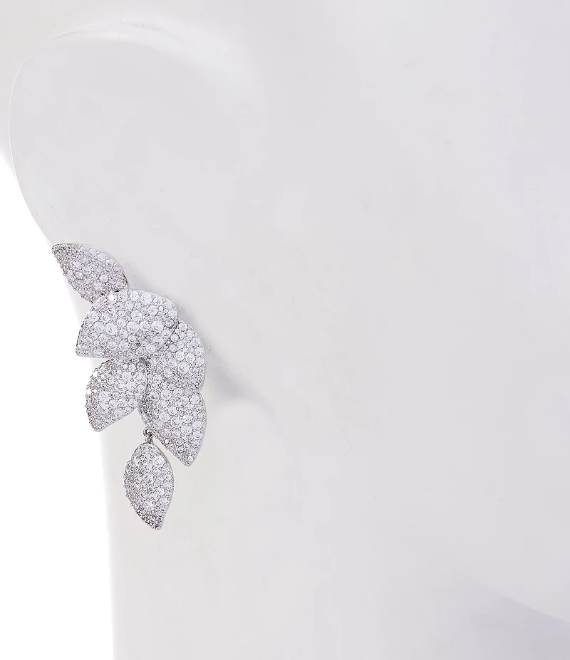 SHASHI Emerson Pave Drop Earrings