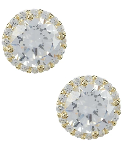 SHASHI Halo Stud Earrings