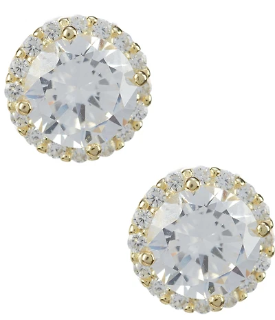 SHASHI Halo Stud Earrings