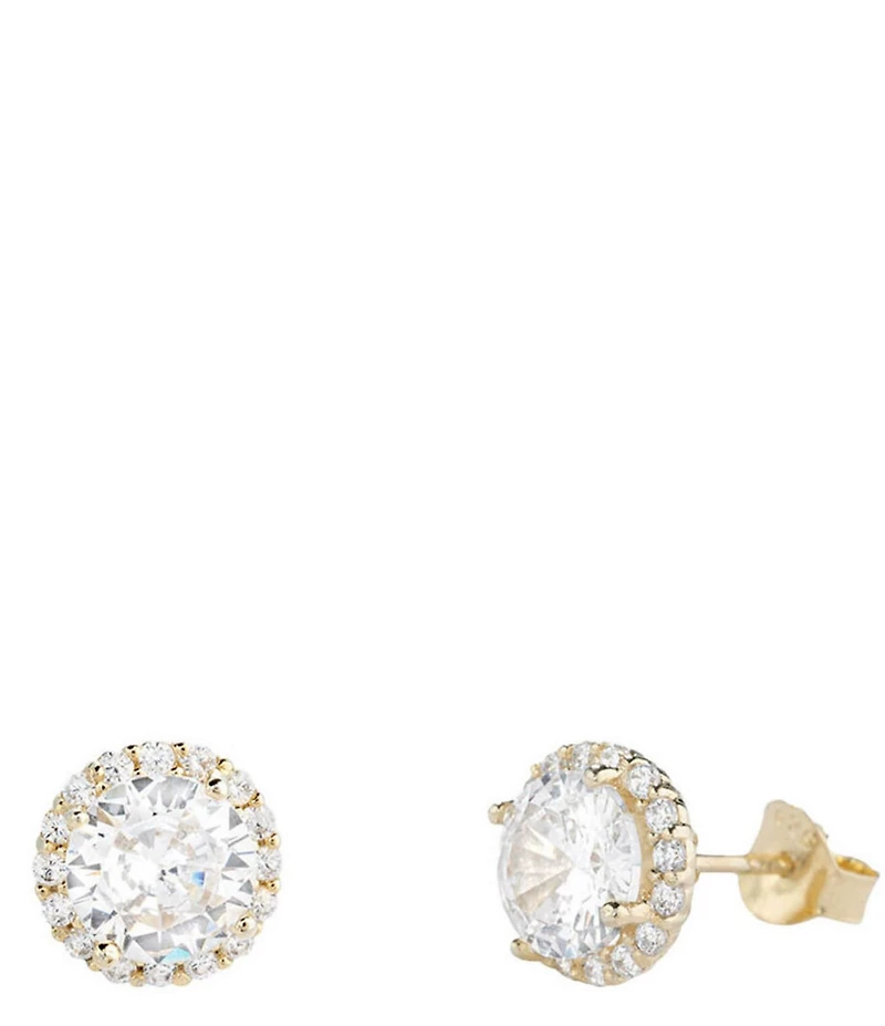 SHASHI Halo Stud Earrings