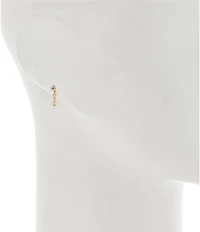 SHASHI Jenny Multi Stone Linear Earrings