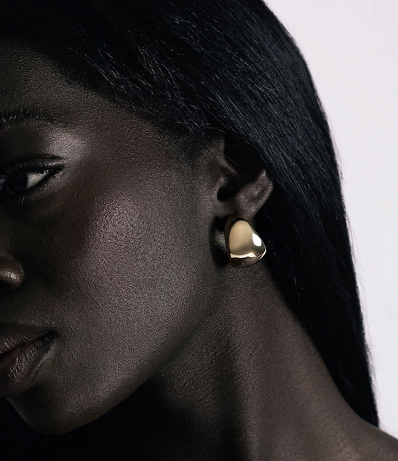 SHASHI Kasumi Puffy Hoop Earrings