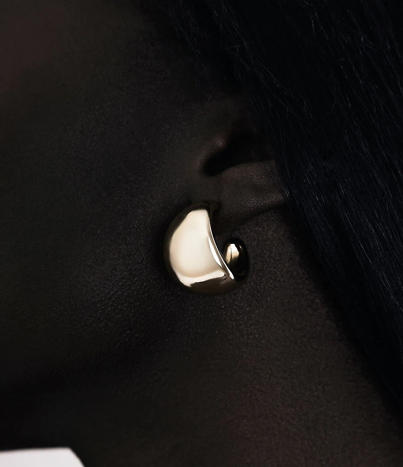 SHASHI Kasumi Puffy Hoop Earrings