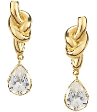 SHASHI Kate Knot Ear Climber Earrings