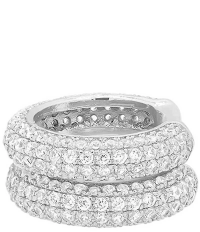 SHASHI Micro Pave Ear Cuffs