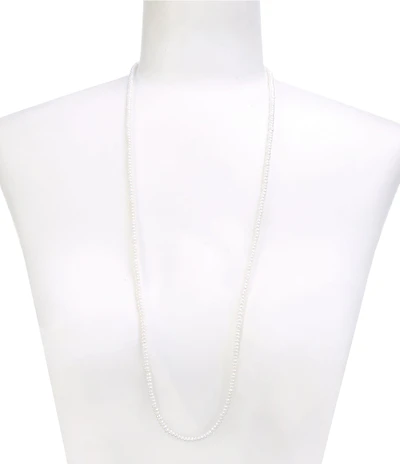 SHASHI Pearl Long Strand Necklace