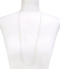 SHASHI Pearl Long Strand Necklace