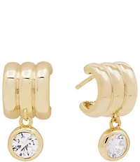 SHASHI Robyn Huggie Huggie Hoop Earrings