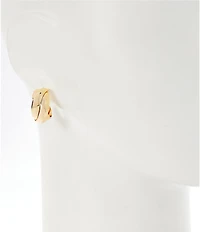 SHASHI Ross Twisted Hoop Earrings