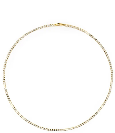 SHASHI Tennis Diamond Collar Necklace