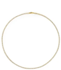SHASHI Tennis Diamond Collar Necklace