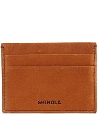SHINOLA 5 Pocket Leather Card Case