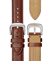 SHINOLA Men's Canfield Chronograph Brown Leather Strap Watch