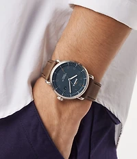 SHINOLA Men's Canfield Sport Chronograph British Tan Leather Strap Watch