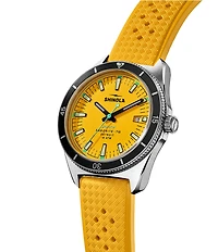 SHINOLA Men's Duck Quartz Analog Rubber Strap Watch