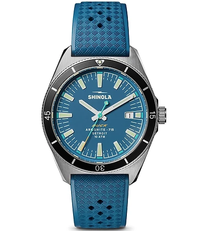 SHINOLA Men's Duck Quartz Analog Strap Watch