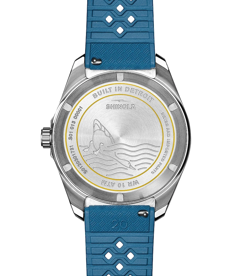 SHINOLA Men's Duck Quartz Analog Strap Watch