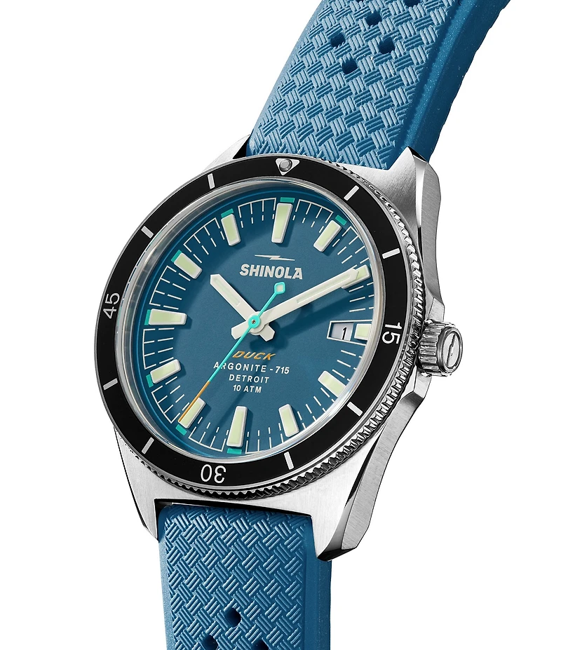 SHINOLA Men's Duck Quartz Analog Strap Watch
