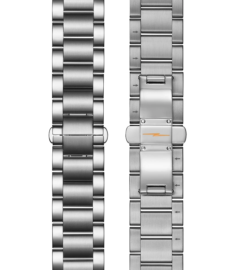 SHINOLA Men's Runwell Chronograph Black Dial Stainless Steel Bracelet Watch