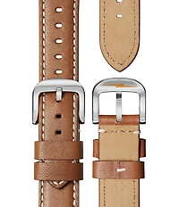 SHINOLA Men's Runwell Quartz Analog Brown Leather Strap Watch