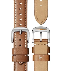SHINOLA Men's Runwell Quartz Analog Brown Leather Strap Watch