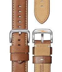 SHINOLA Men's Runwell Quartz Analog Tan Leather Strap Watch