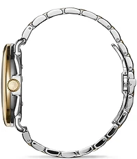 SHINOLA Men's Runwell Quartz Analog Two Tone Stainless Steel Bracelet Watch