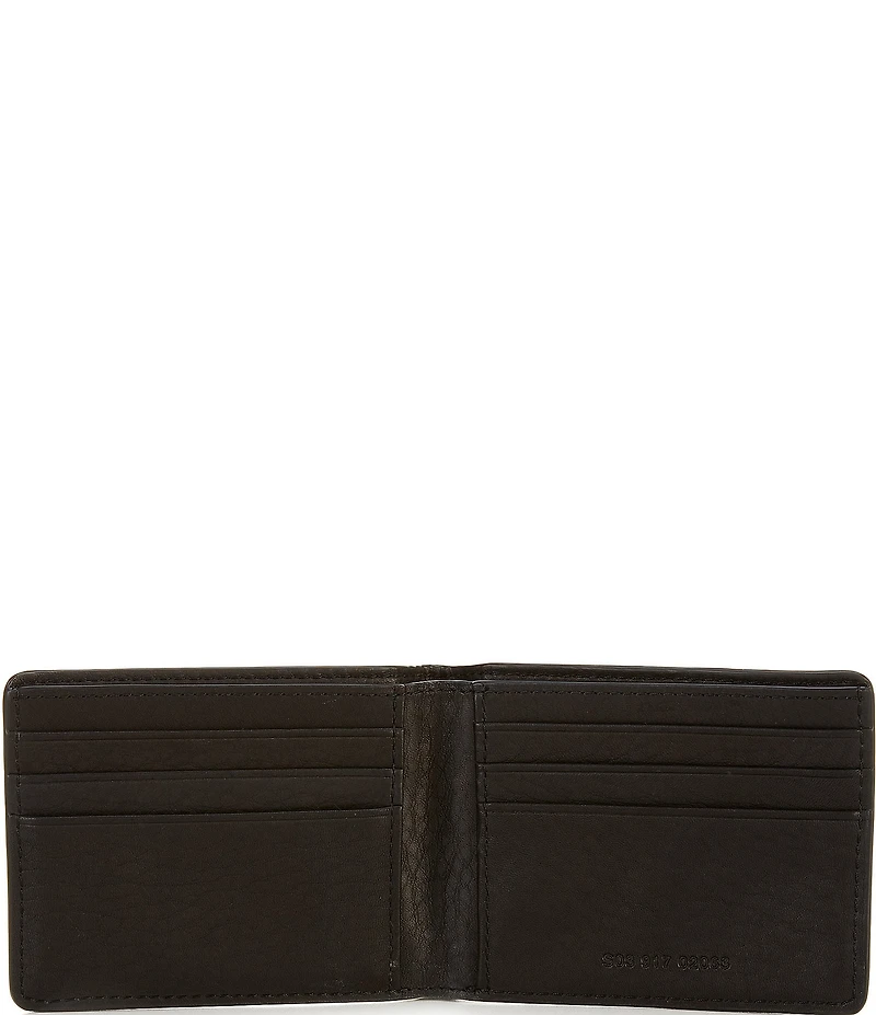 SHINOLA Slim Bifold Natural Grain Leather Wallet