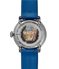 SHINOLA Unisex Detrola Quartz Analog Rubber Strap Watch